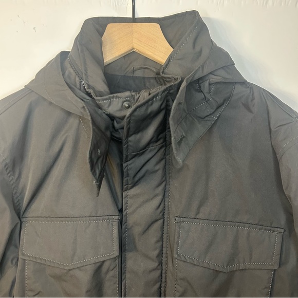 Gap Men’s Outdoor Edition Precision Designed Black Winter Jacket, Size Large - Picture 2 of 11